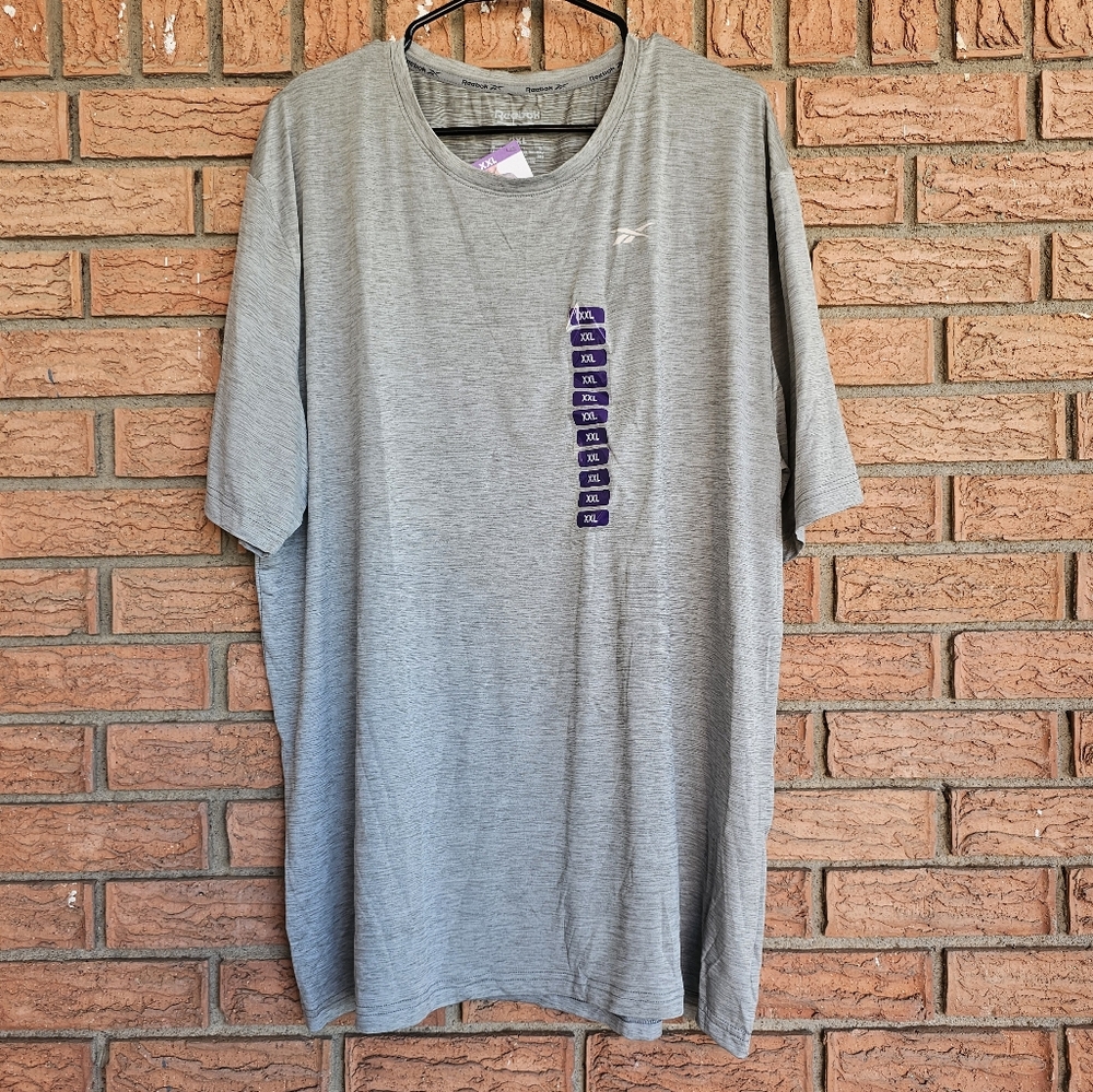 Reebok Gray Men's T-Shirt 2XL
